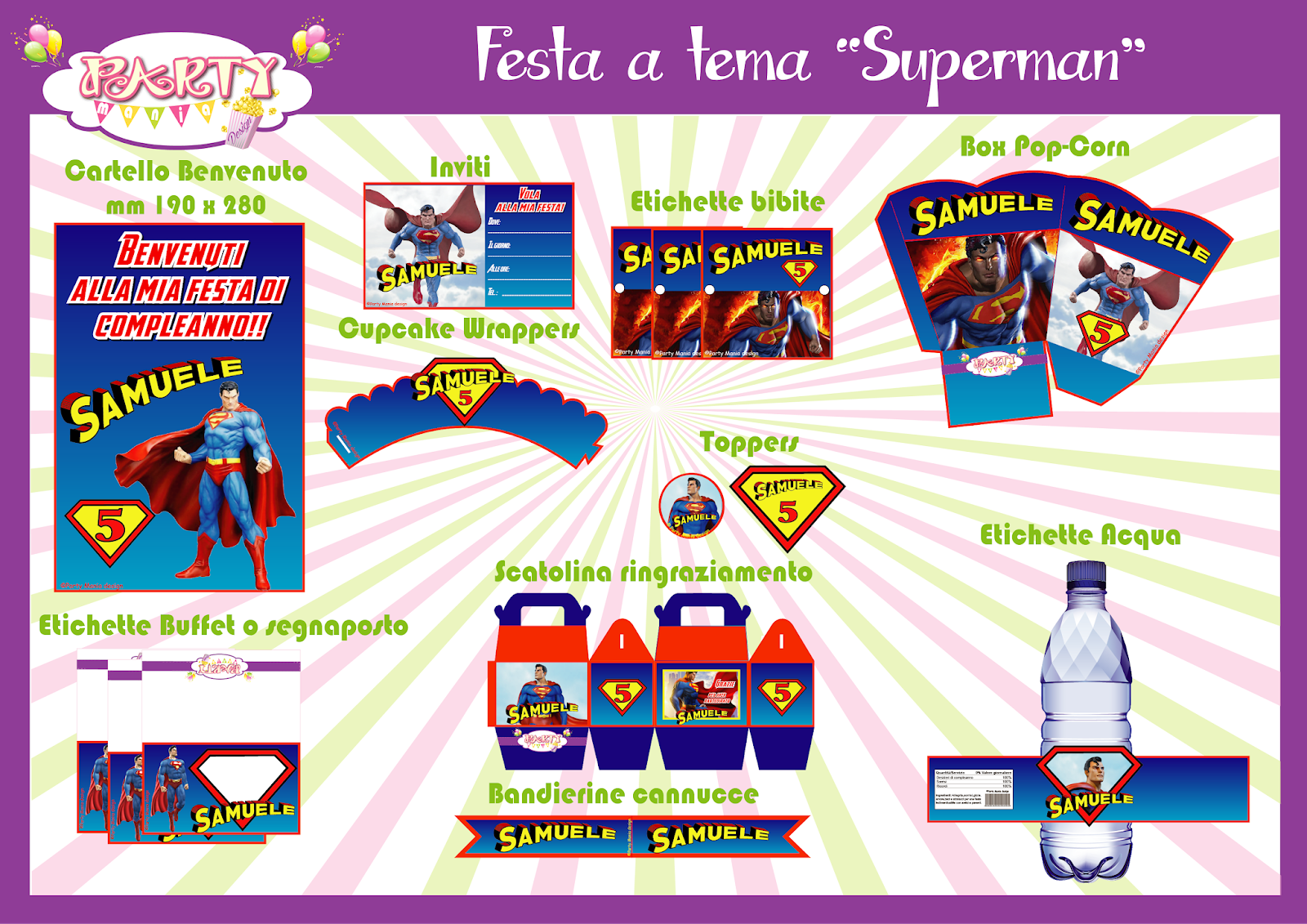 Festa a tema Superman